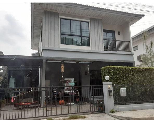 บ้านแฝดหลุดจำนอง ธ.ธนาคารกรุงไทย สมุทรปราการ กิ่งบางเสาธง บางเสาธง