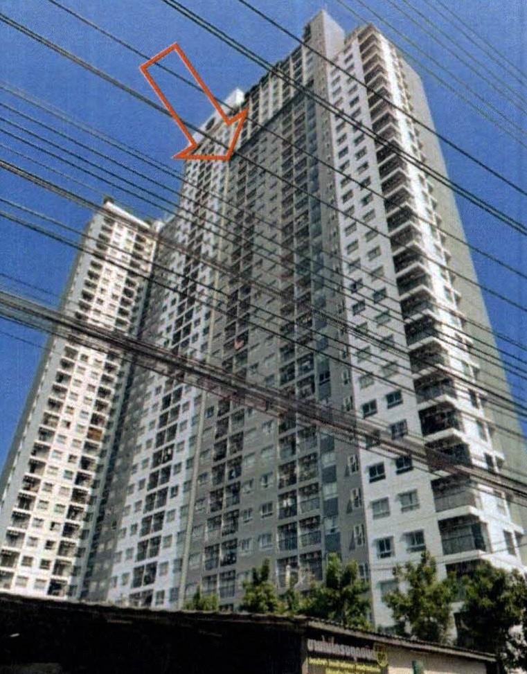 คอนโดหลุดจำนอง ธ.ธนาคารอาคารสงเคราะห์ สมุทรปราการ เมืองสมุทรปราการ ท้ายบ้านใหม่