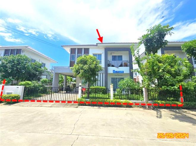 บ้านเดี่ยวหลุดจำนอง ธ.ธนาคารกสิกรไทย สมุทรปราการ พระสมุทรเจดีย์ ในคลองบางปลากด